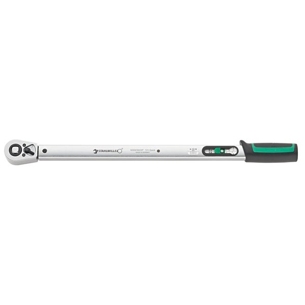 Stahlwille Tools MANOSKOP torque wrench ratchet No.721/30 QUICK 60-300 N·m sq drive 1/2 50204030